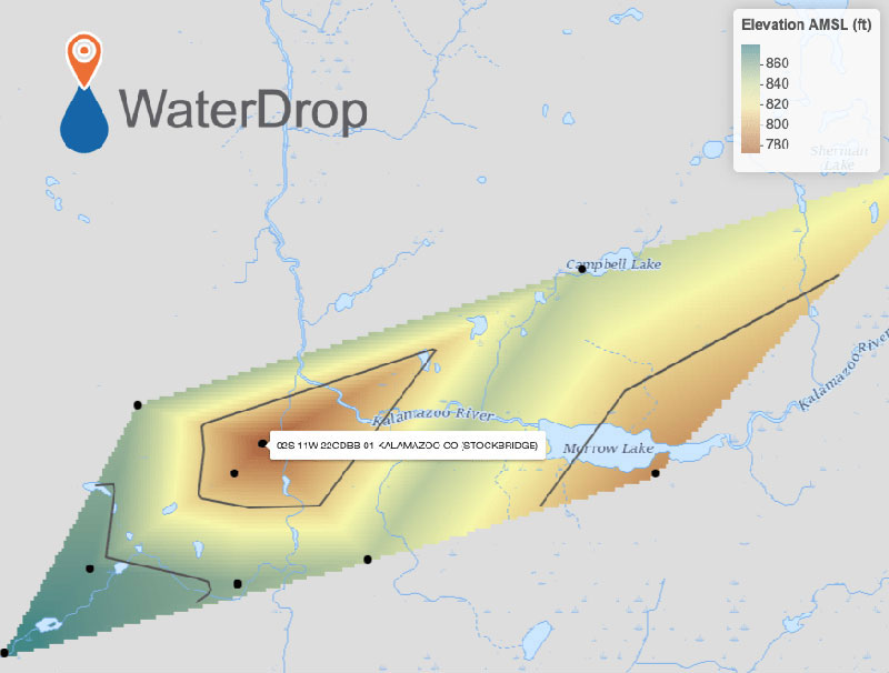 Interface of WaterDrop