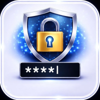 Blue glossy square button with a white padlock icon above the text 'Member Login'.