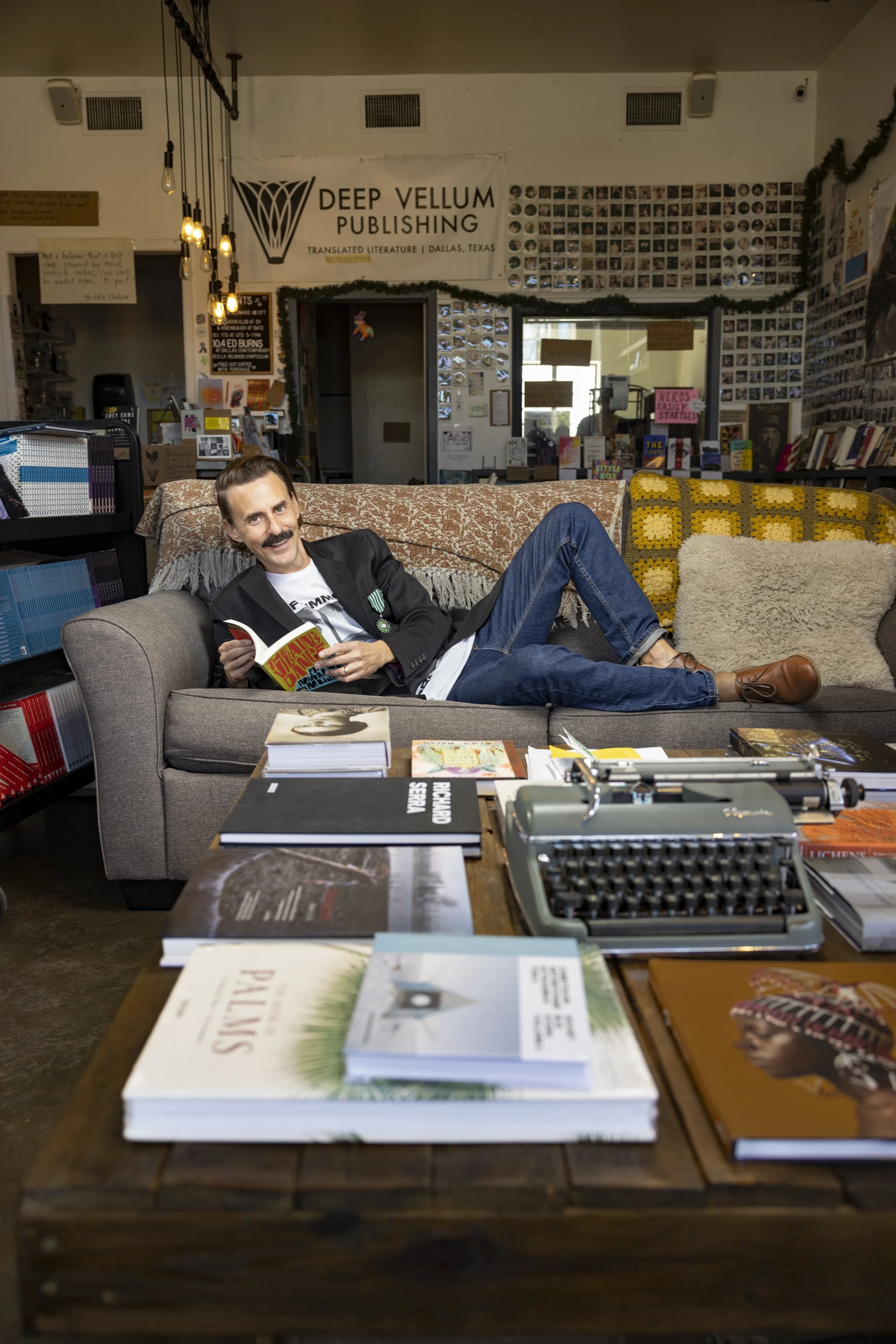 Will Evans, founder of Deep Vellum