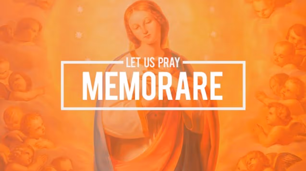 Let Us Pray – Memorare