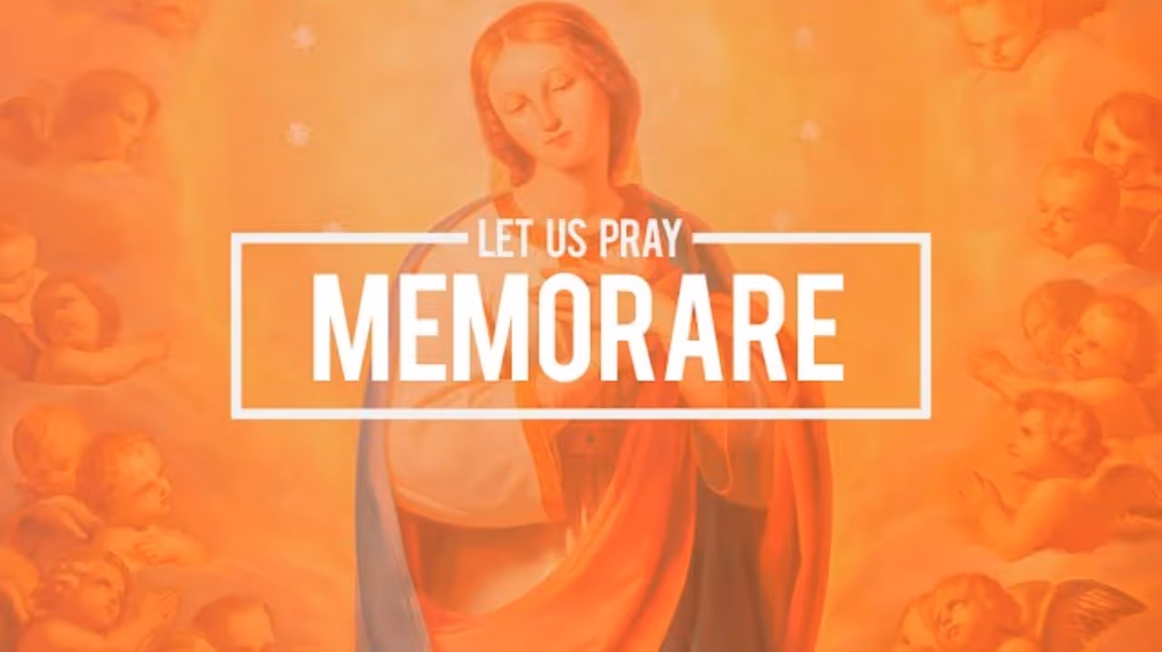 Let Us Pray – The Memorare