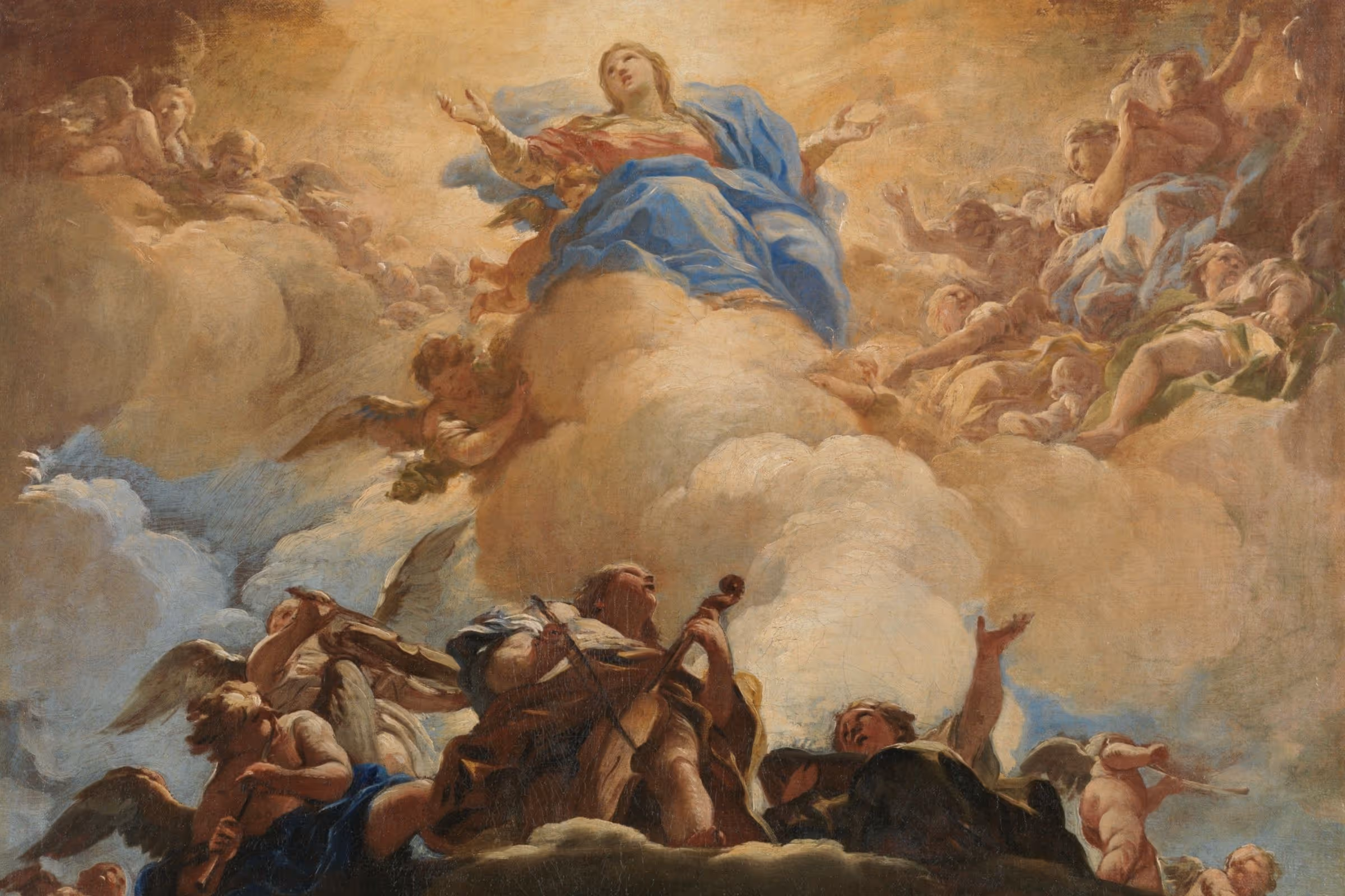 The Assumption of the Virgin by Luca Giordano