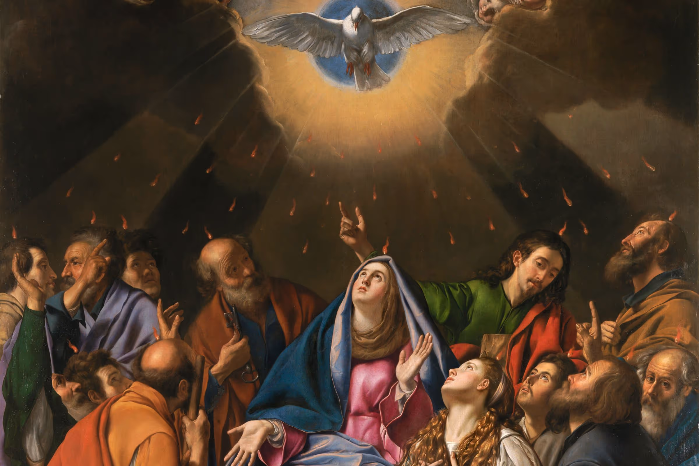 Pentecostés by Juan Bautista Maíno