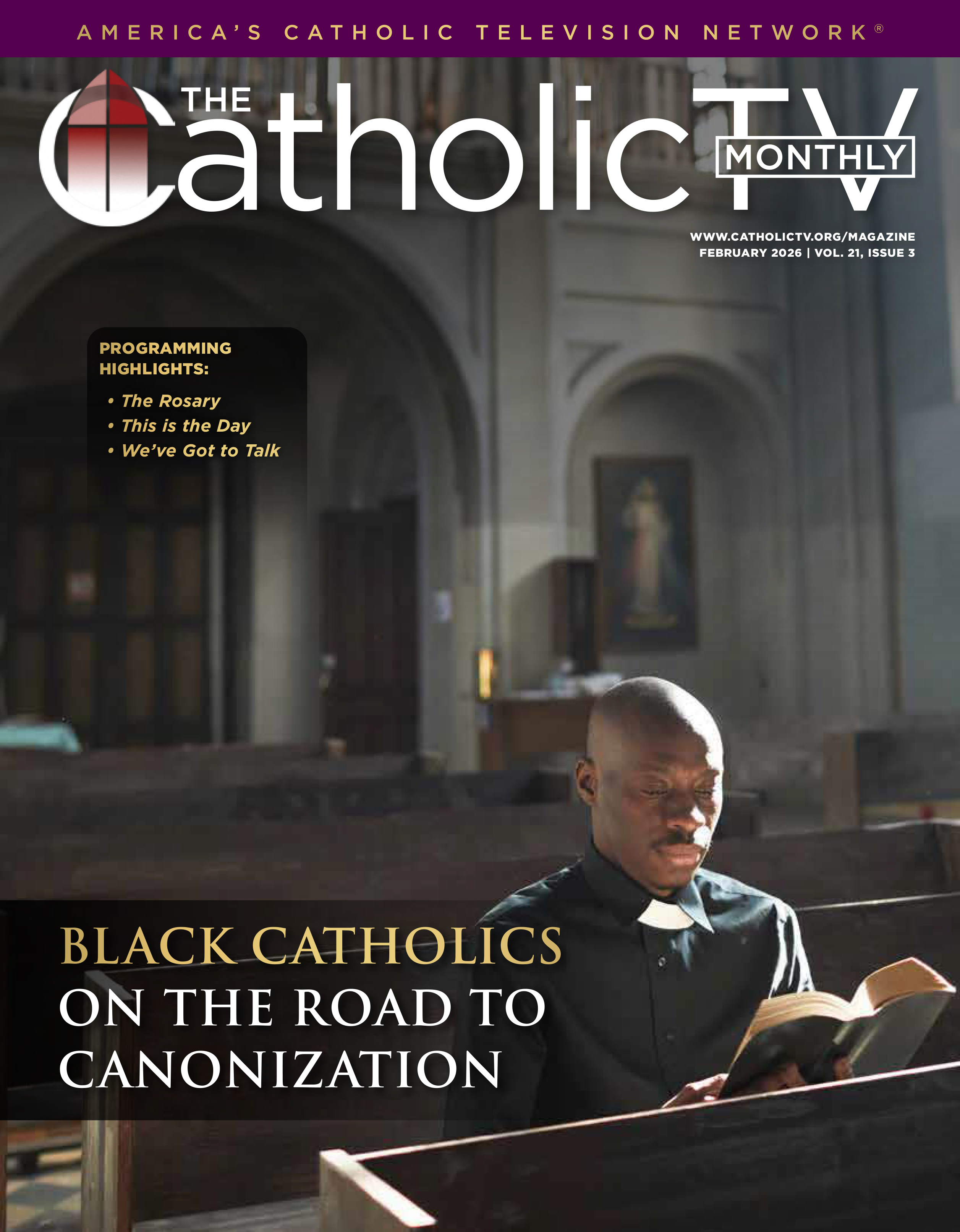 The CatholicTV Monthly February 2026 issue