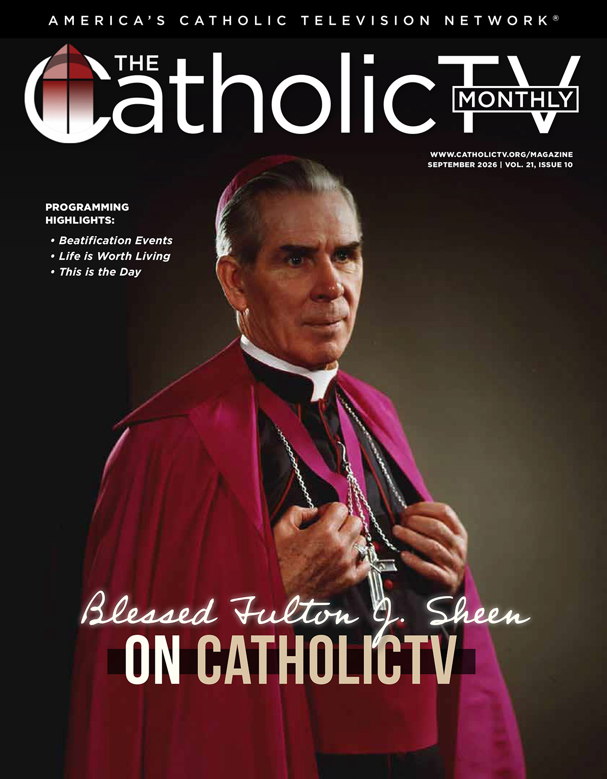 The CatholicTV Monthly September 2026 issue