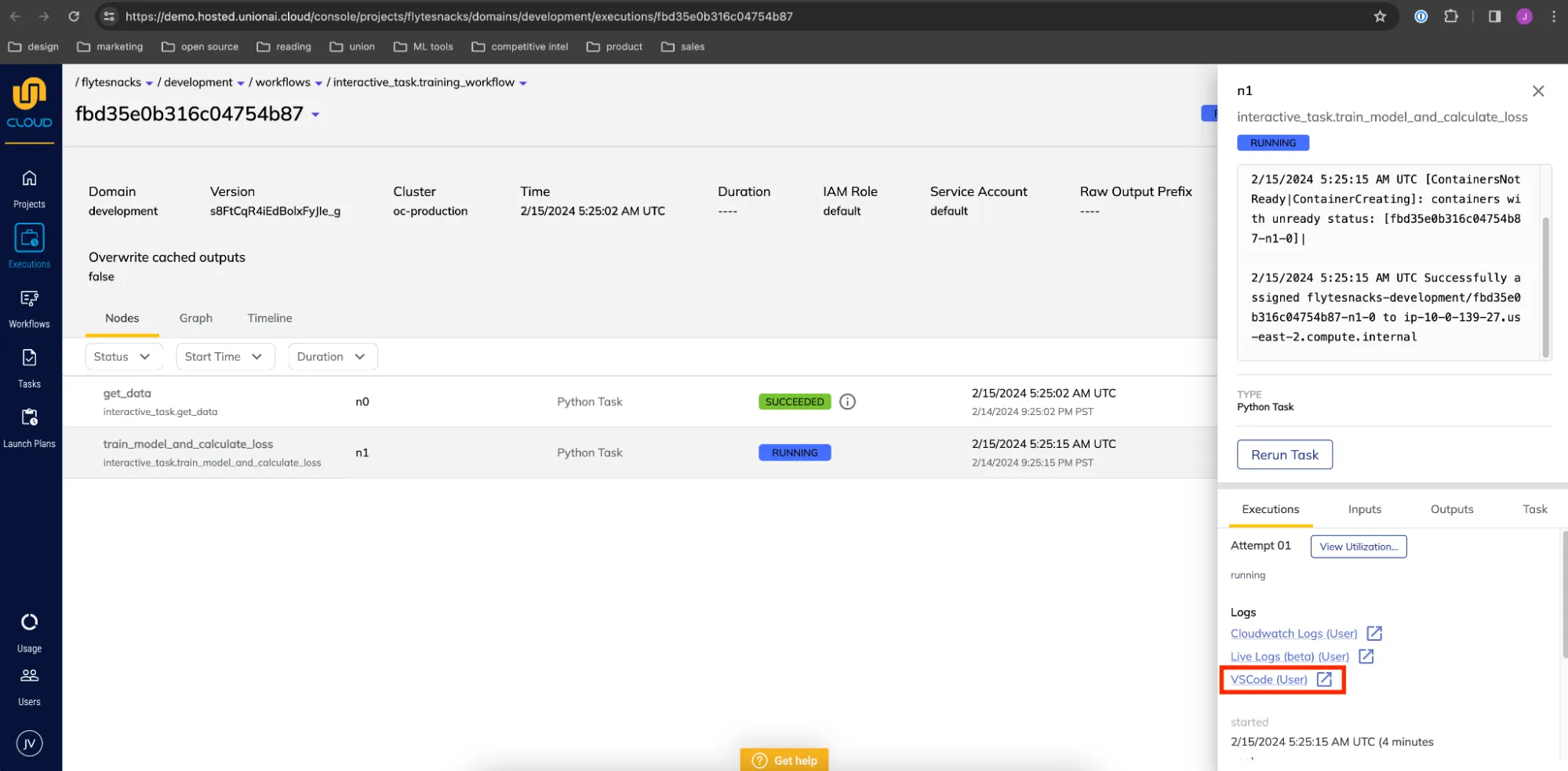 Iterating at Scale with Interactive Tasks in Union