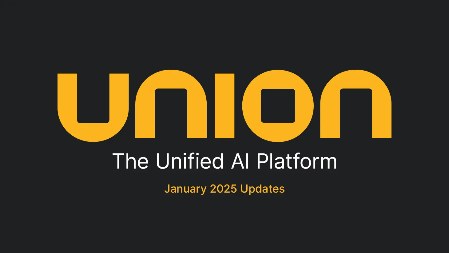 Union’s January Newsletter