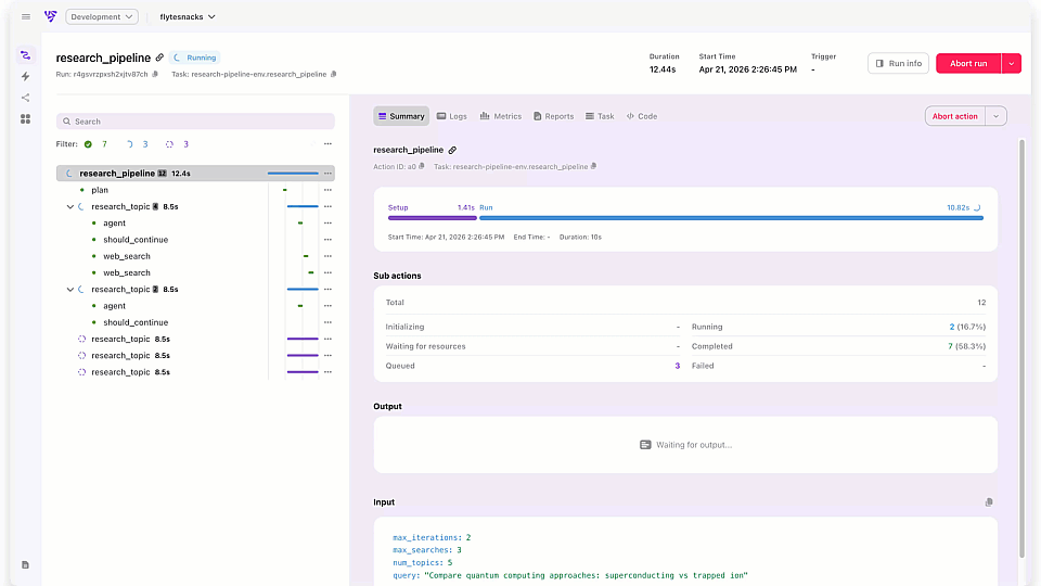 Run Claude Agent SDK Agents on Flyte, With Every Tool as a Durable Task