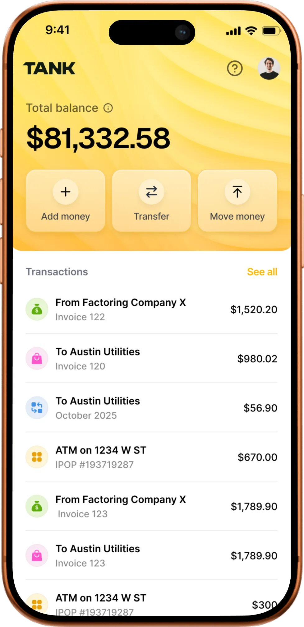 Aalto mobile app UI with two home listings and a title at the top saying 12 new matches