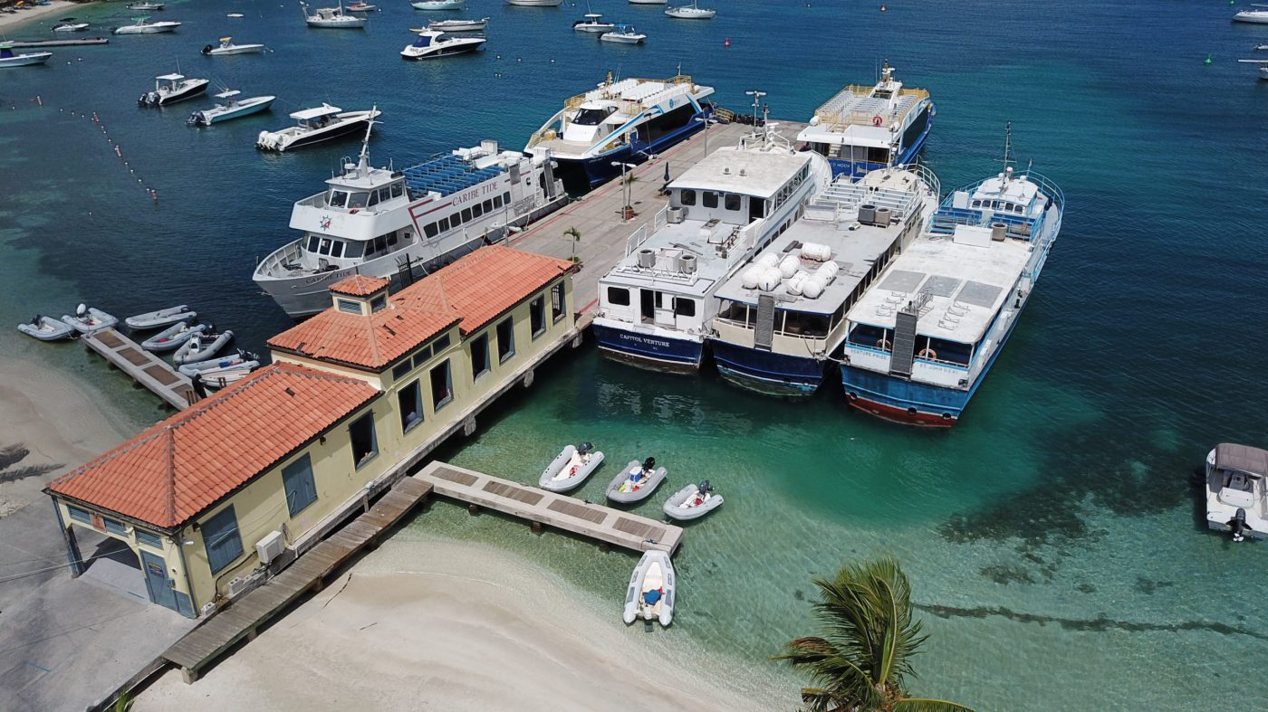 St. John Ferry Dock in Cruz Bay
