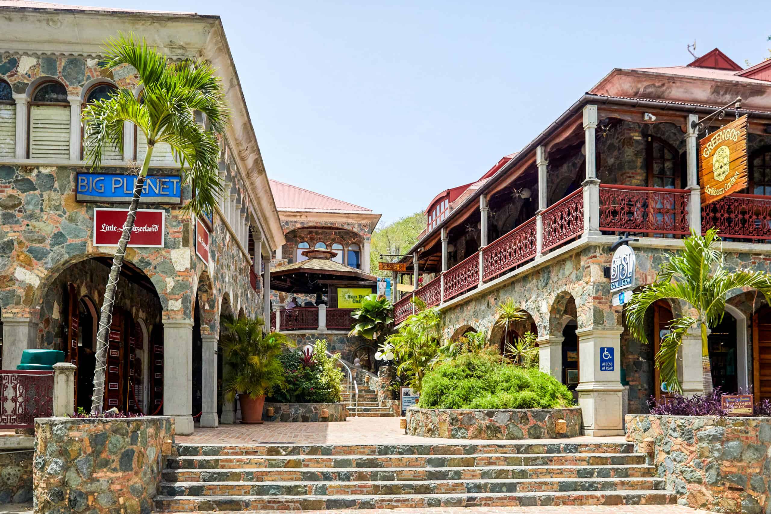Mongoose Junction in Cruz Bay, St. John