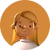 Emoji of a person with dark skin and long blond hair, smiling and wearing a white shirt.