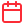 Red calendar icon with two rings at the top and a grid layout inside.