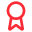 Red location pin icon with a keyhole symbol inside.
