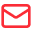 Red mail envelope icon with a checkmark.