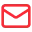 Red mail envelope icon with a checkmark.