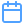 Blue calendar icon with a grid and two circular tabs on top.