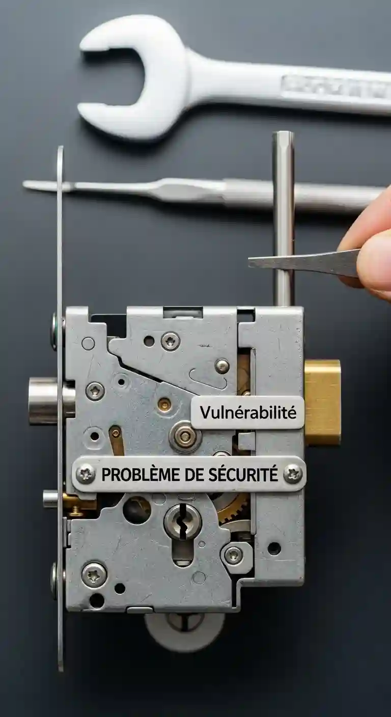 Serrures grippées cylindre corrosion humidité Montferrat centre-ville