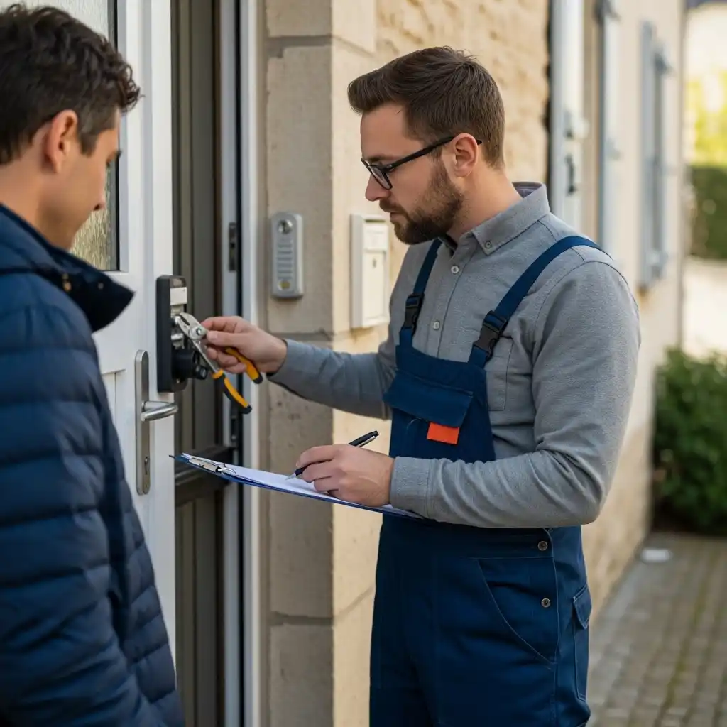 Conseil serrurerie professionnel diagnostic sécurité domicile Assieu Isère maison individuelle