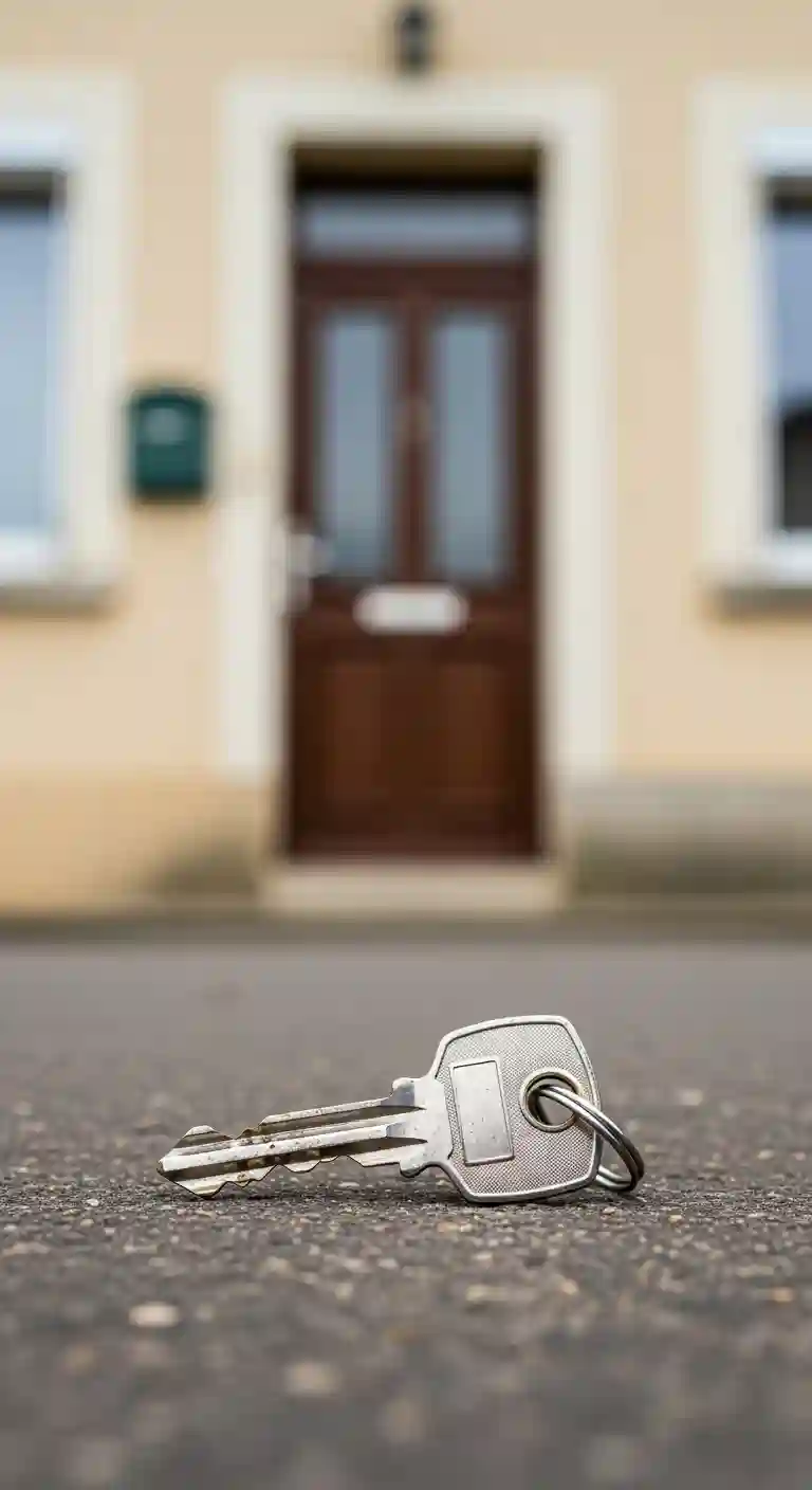 Clé perdue au sol risque sécurité habitation Saint-Geoire-en-Valdaine Isère 38620