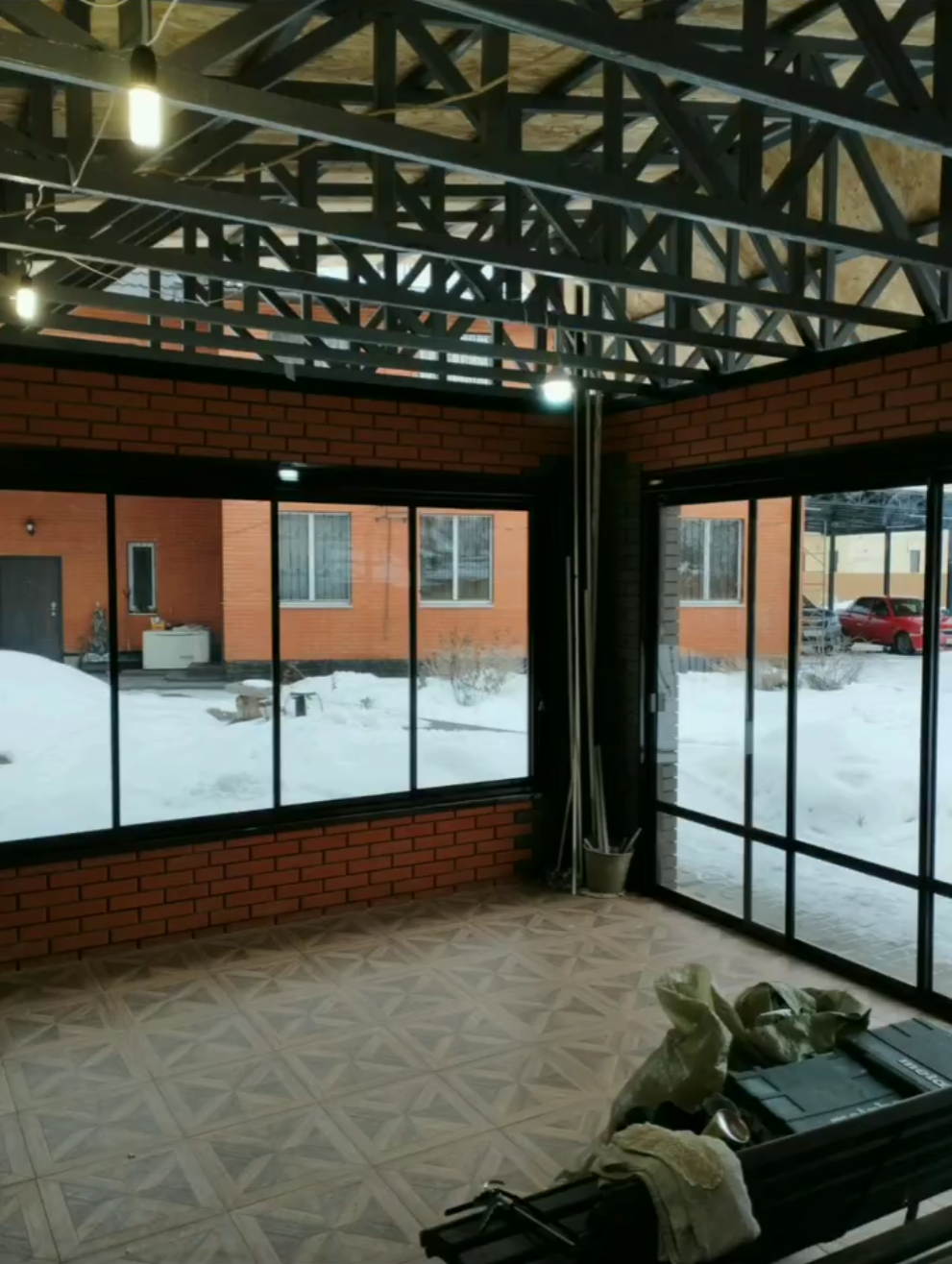 Алюминиевые перегородки