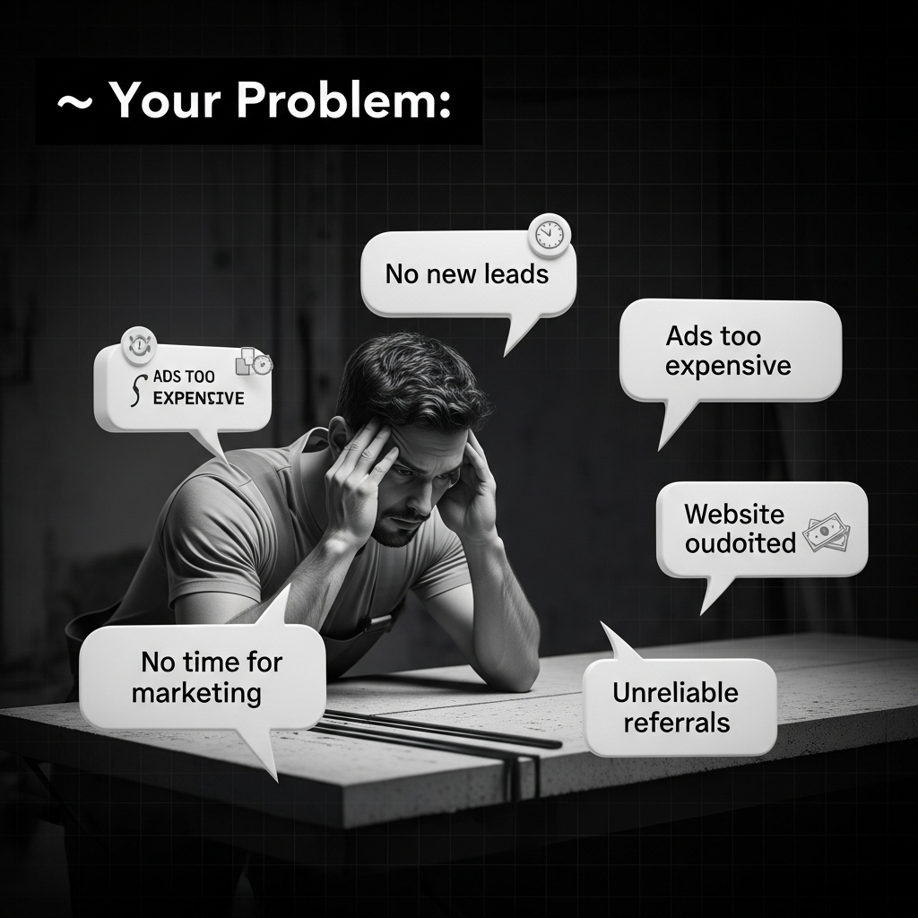 We build agency-quality ad videos and carousels that target homeowners with foundation, basement, or crawl space issues in your service area.