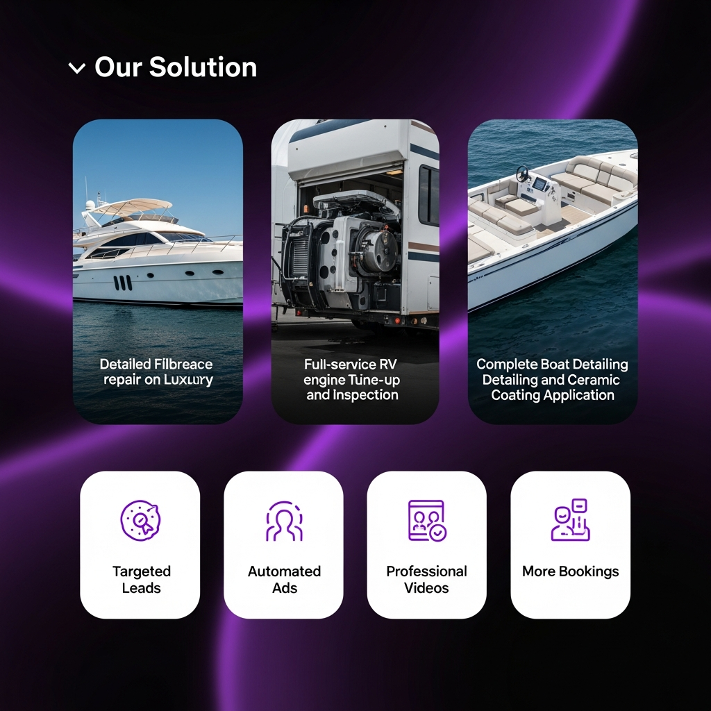 Our AI-powered platform deploys professional Meta, Google, and YouTube ads designed to reach ideal customers in your service area.