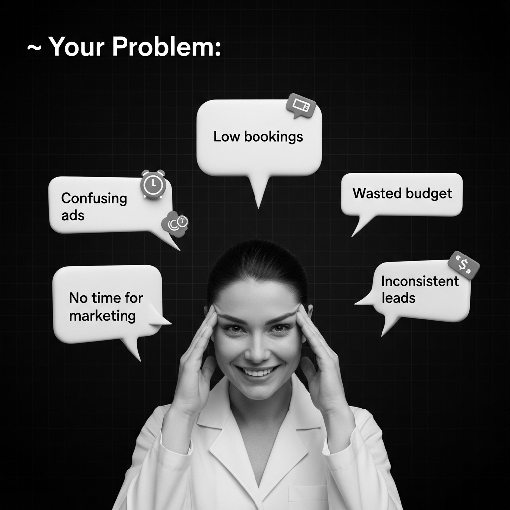 Our AI identifies your target demographic for specific treatments, ensuring your ads reach the right people eager for your services.