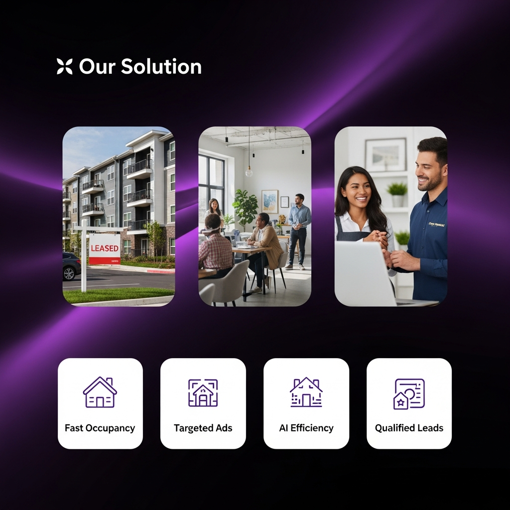 Our award-winning AI crafts and deploys professional-grade Meta, Google, and YouTube ads, showcasing your properties to a highly engaged audience.