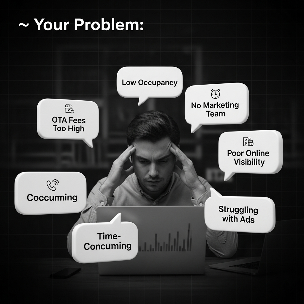 We'll work with you to understand your unique property, target audience, and booking goals to build a winning ad strategy.