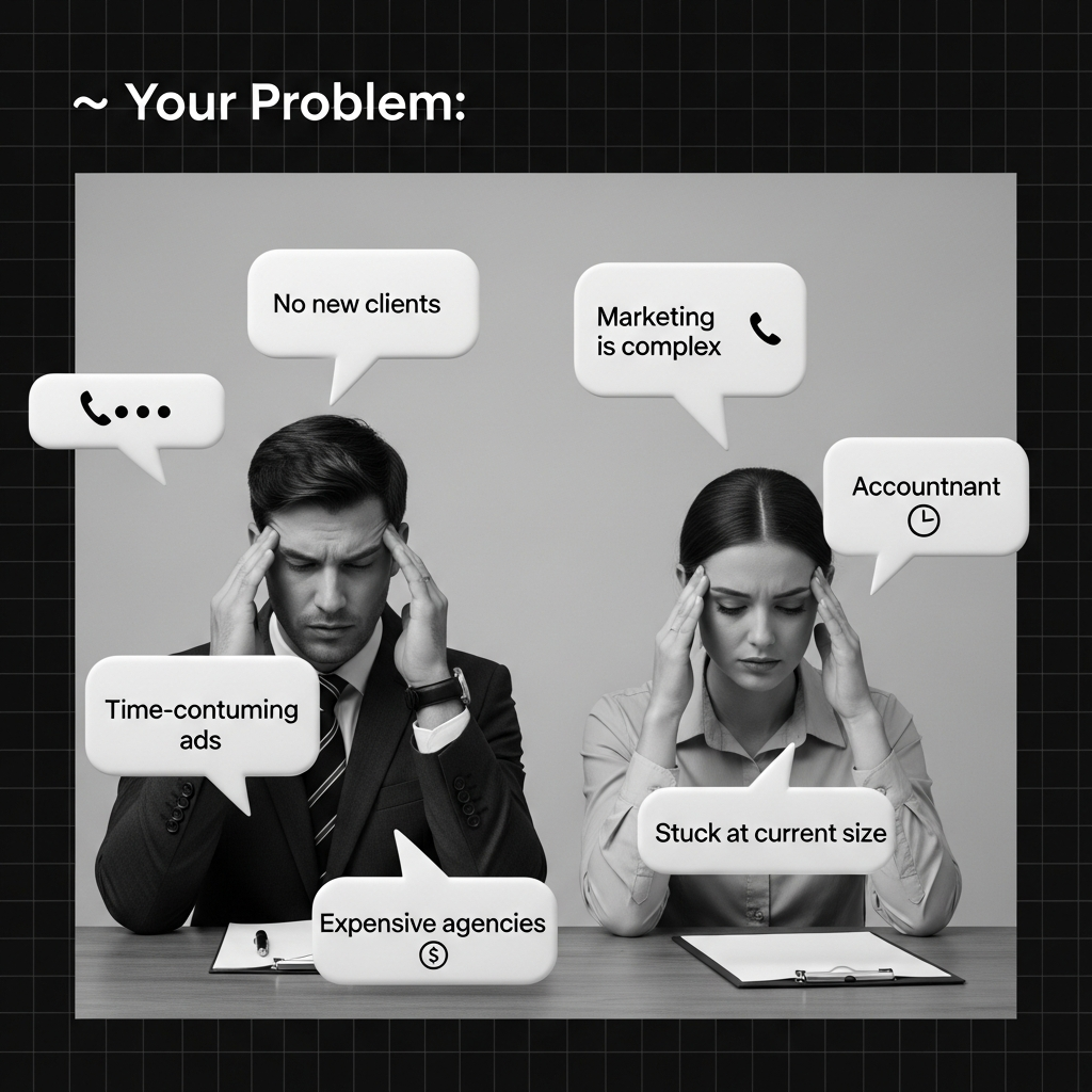 We identify and target the small businesses most likely to need your legal or accounting services.