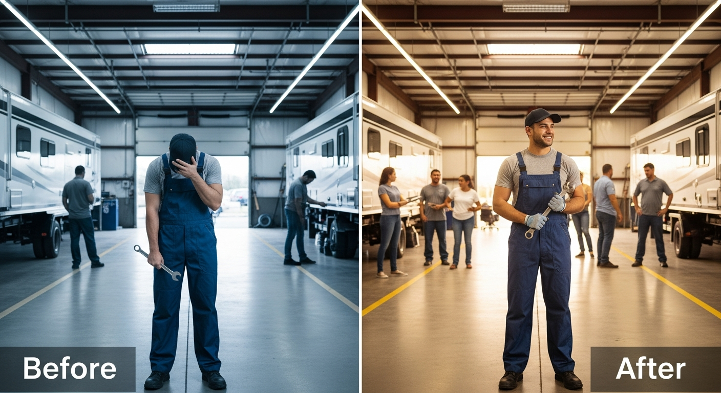 Elevate your RV and boat maintenance business with targeted Meta, Google, and YouTube ads. Get agency-quality marketing and a steady stream of local leads, all without hiring a marketing team.