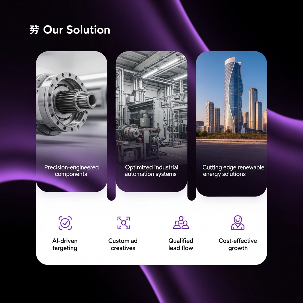 Our AI generates agency-quality ad creatives, videos, and local lead funnels tailored to your unique business goals.