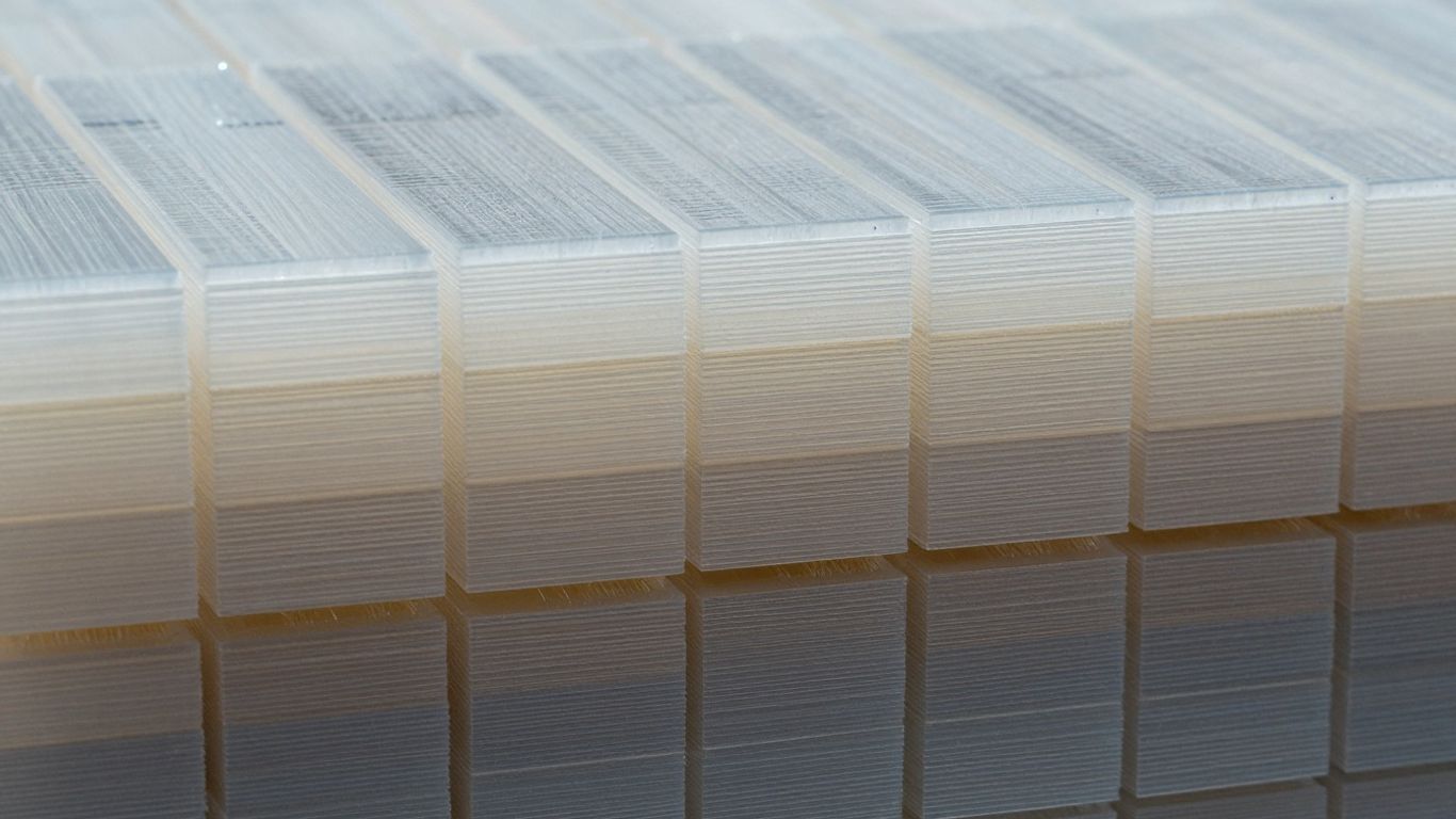 Abstract data blocks forming a parquet pattern.