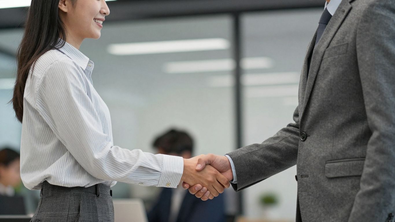 Marketing and sales professionals collaborating for business growth.