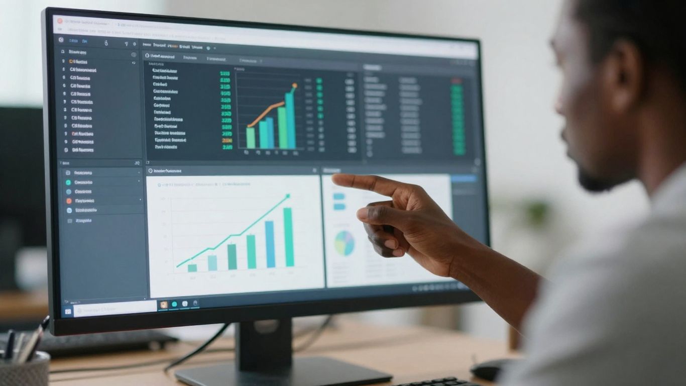 Digital marketing report analysis with actionable insights.