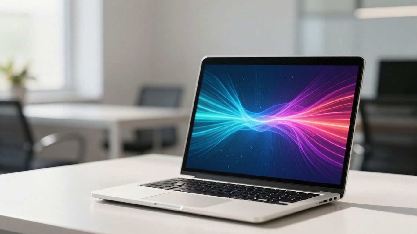 Funnel.io pricing visualization on a laptop screen.