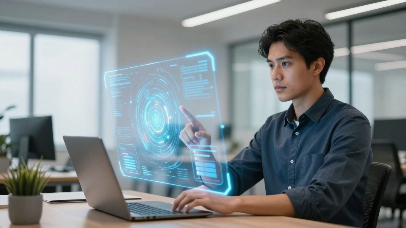 Marketing checklist with AI and data elements.