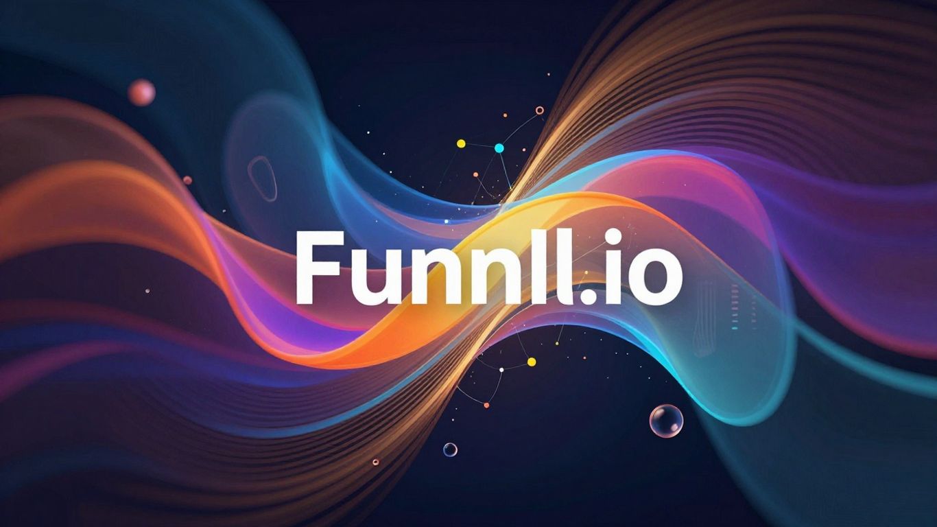 Funnel.io brand abstract visual