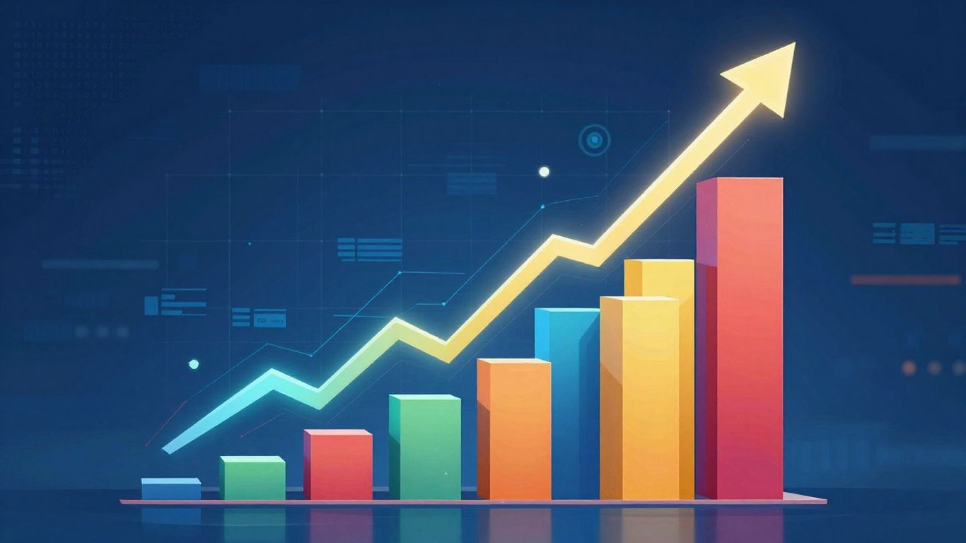 Digital advertising growth and campaign success visuals.