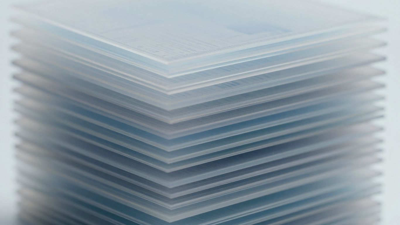 Layered data blocks forming a digital file structure.