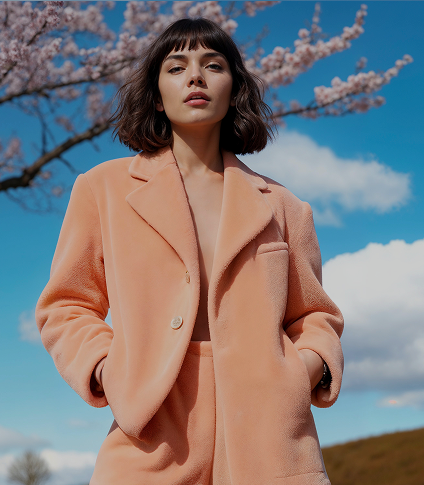 Sunset Wool Overcoat – Warm, Effortless