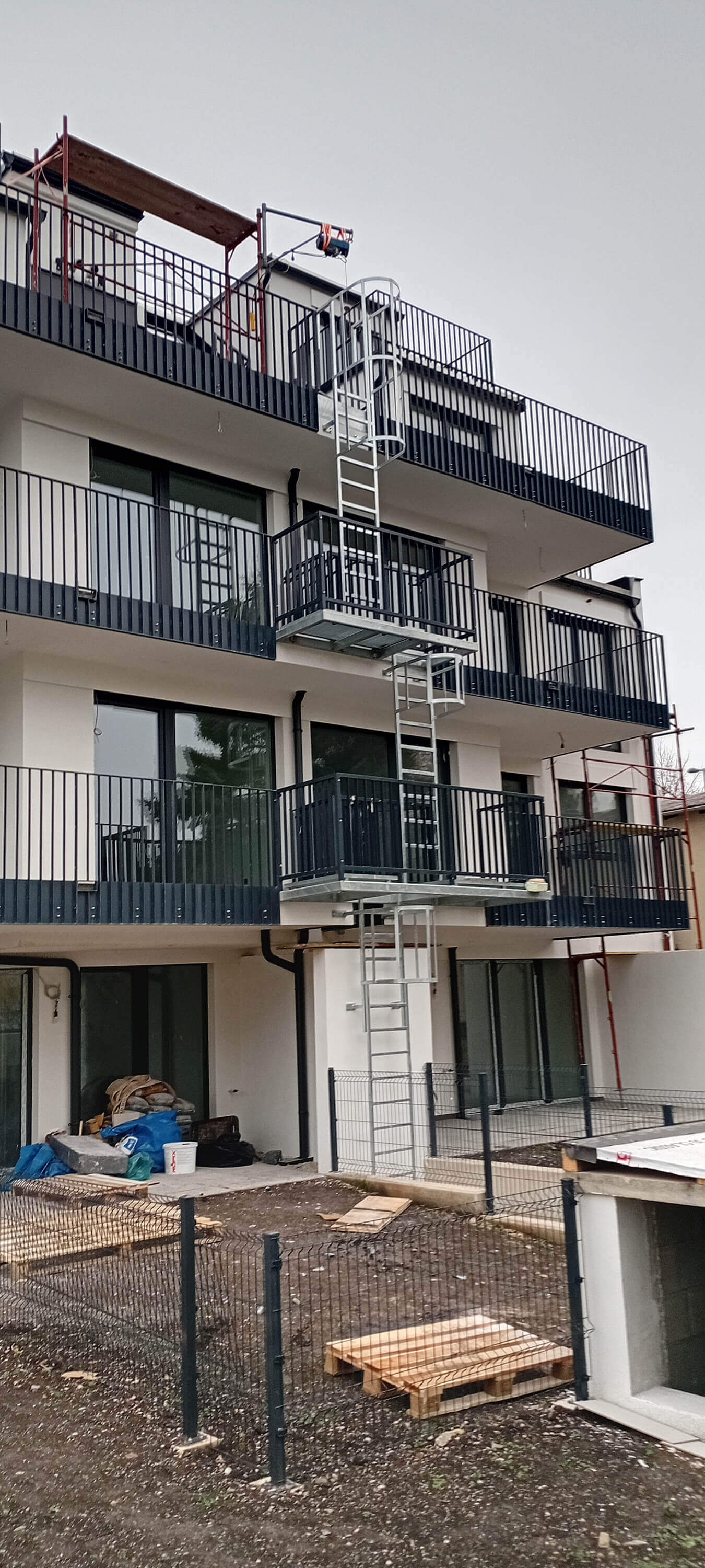 Balkonske ograde sa Alucobond panelima