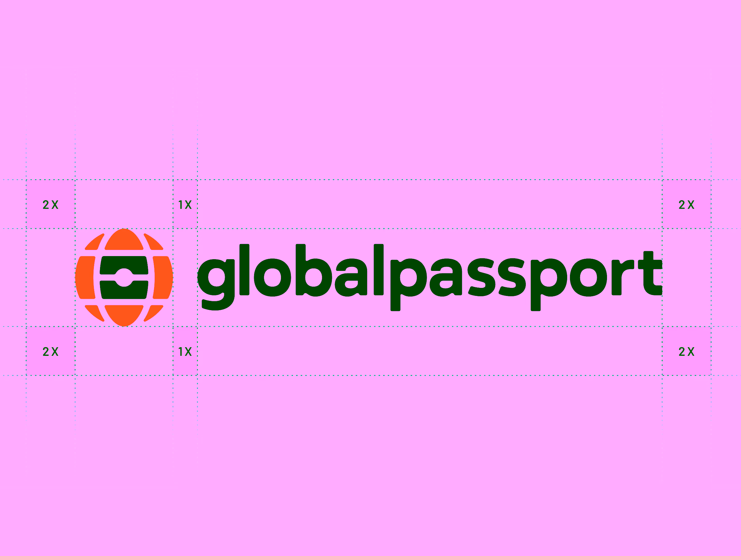 Global Passport logo with a stylized orange globe and purple text.
