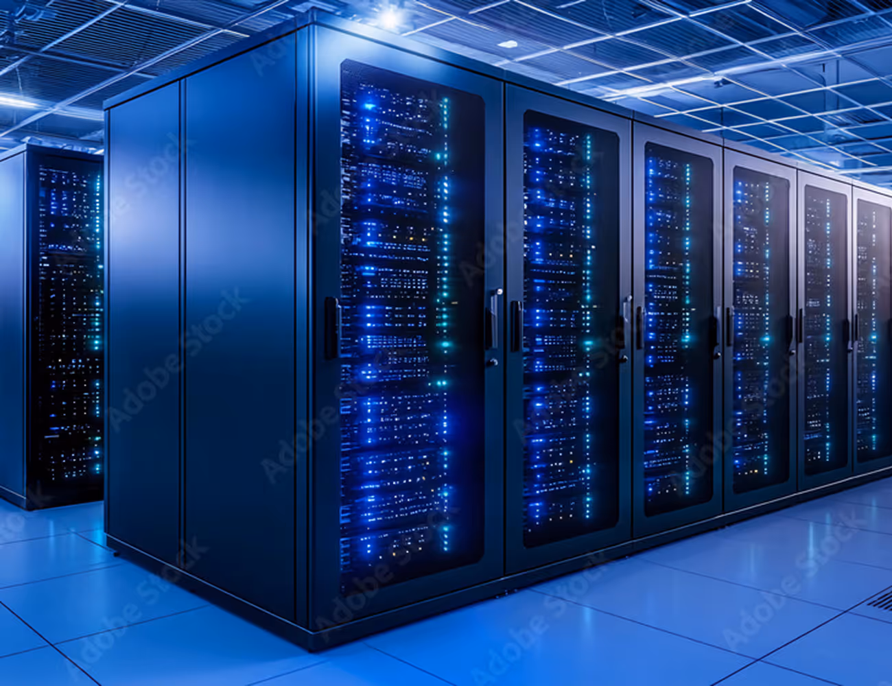 A room filled with technology