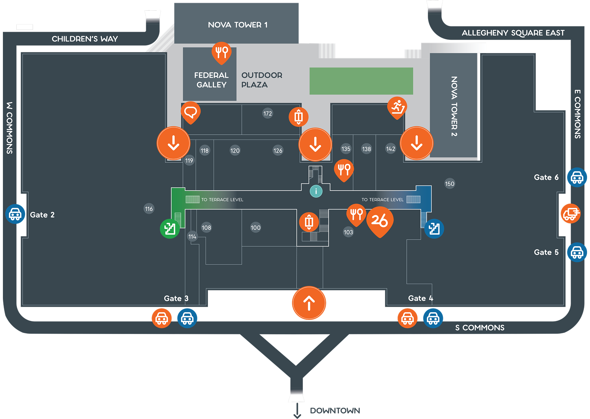 Nova Place campus map