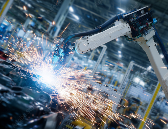 Image of robotic machinery