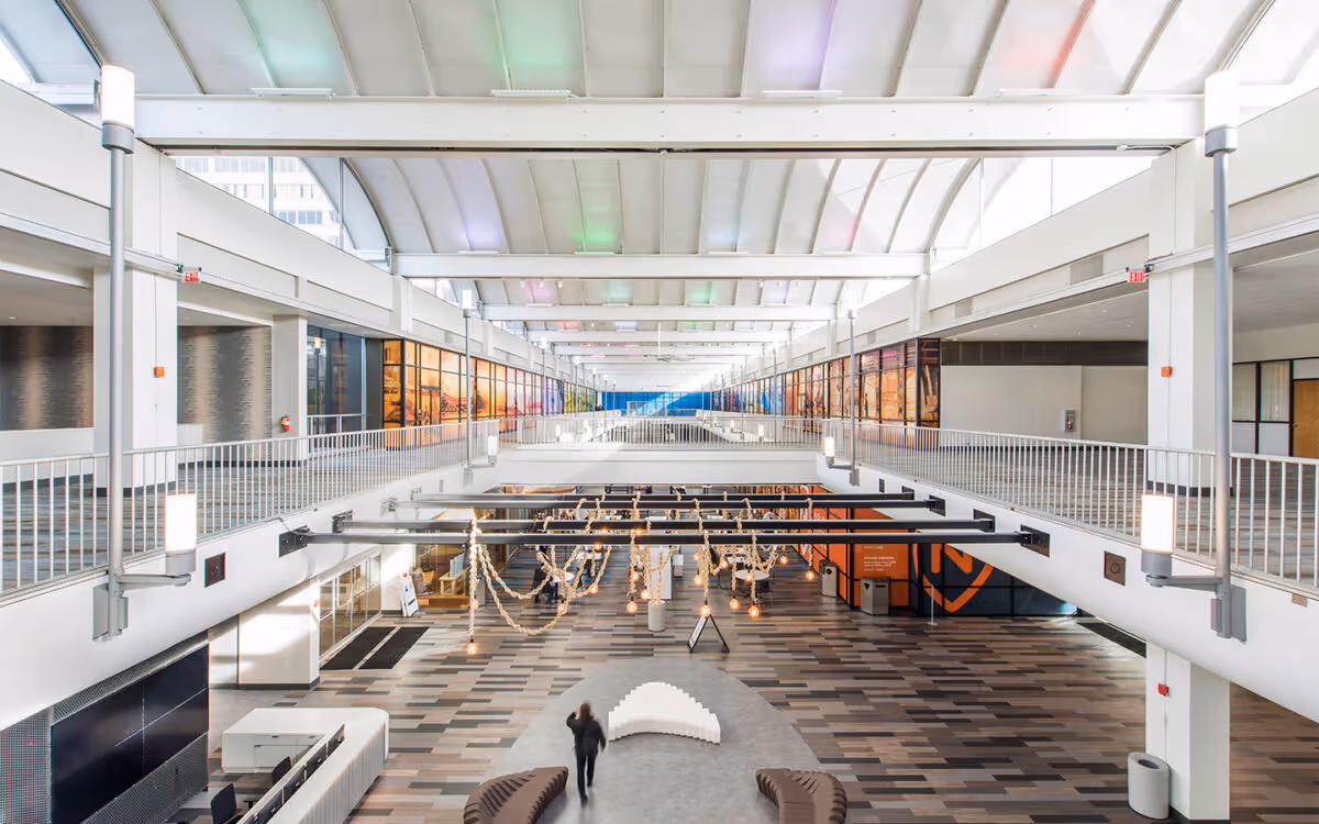 Image of the concourse at Nova Place.