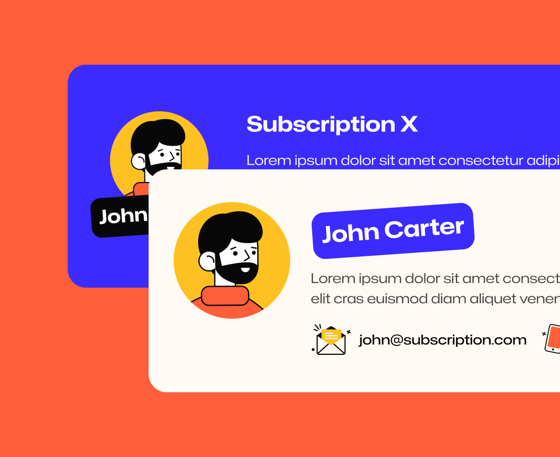 Subscription X - Email Signature Unlimited Design Agency Webflow Template