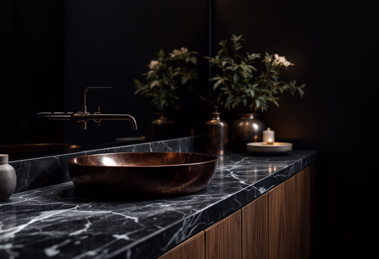 image of completed bathroom renovation